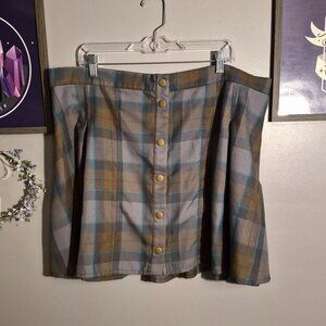 Plaid Outlander Skirt